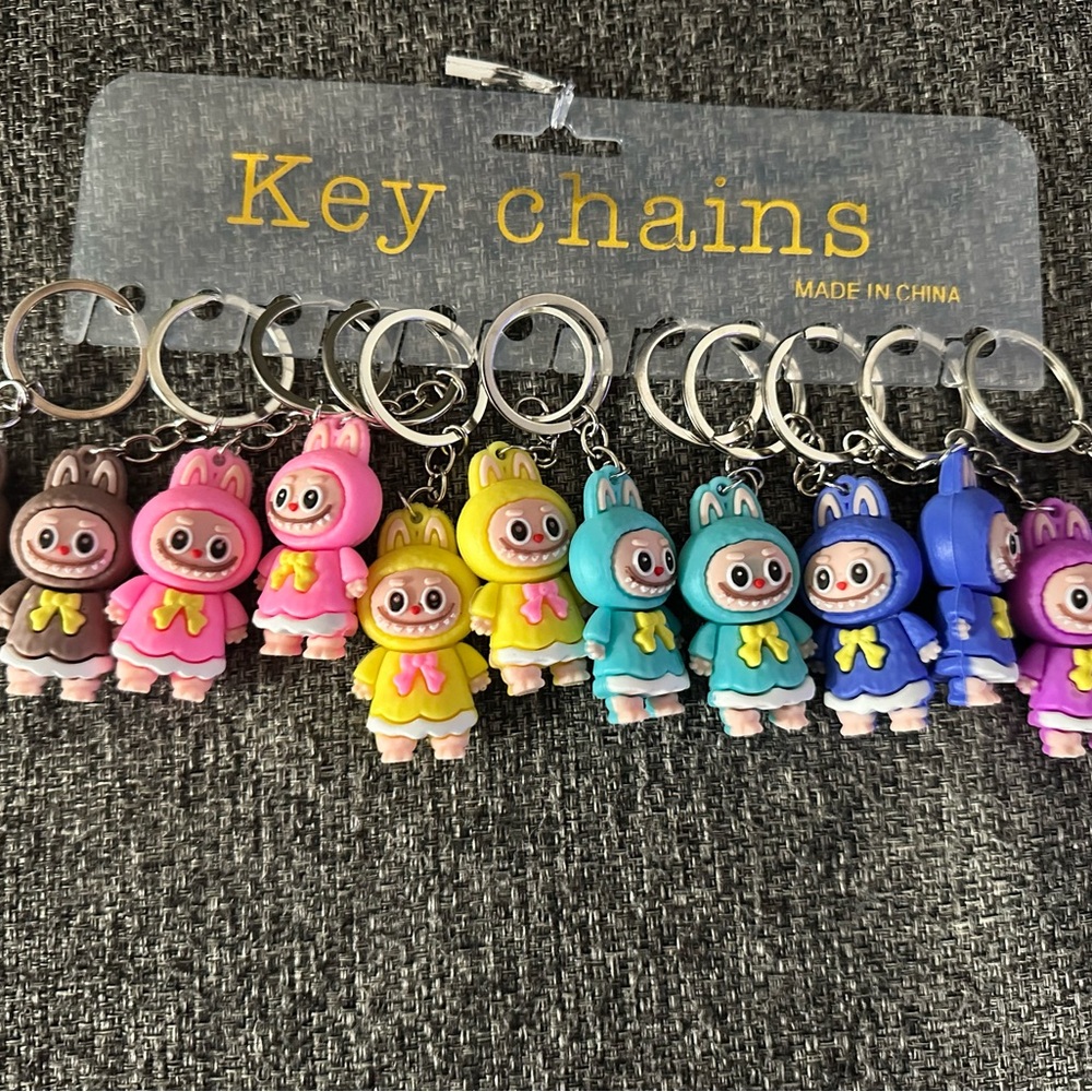 Labubu keychains